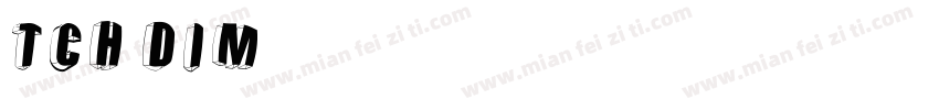 tch dim字体转换
